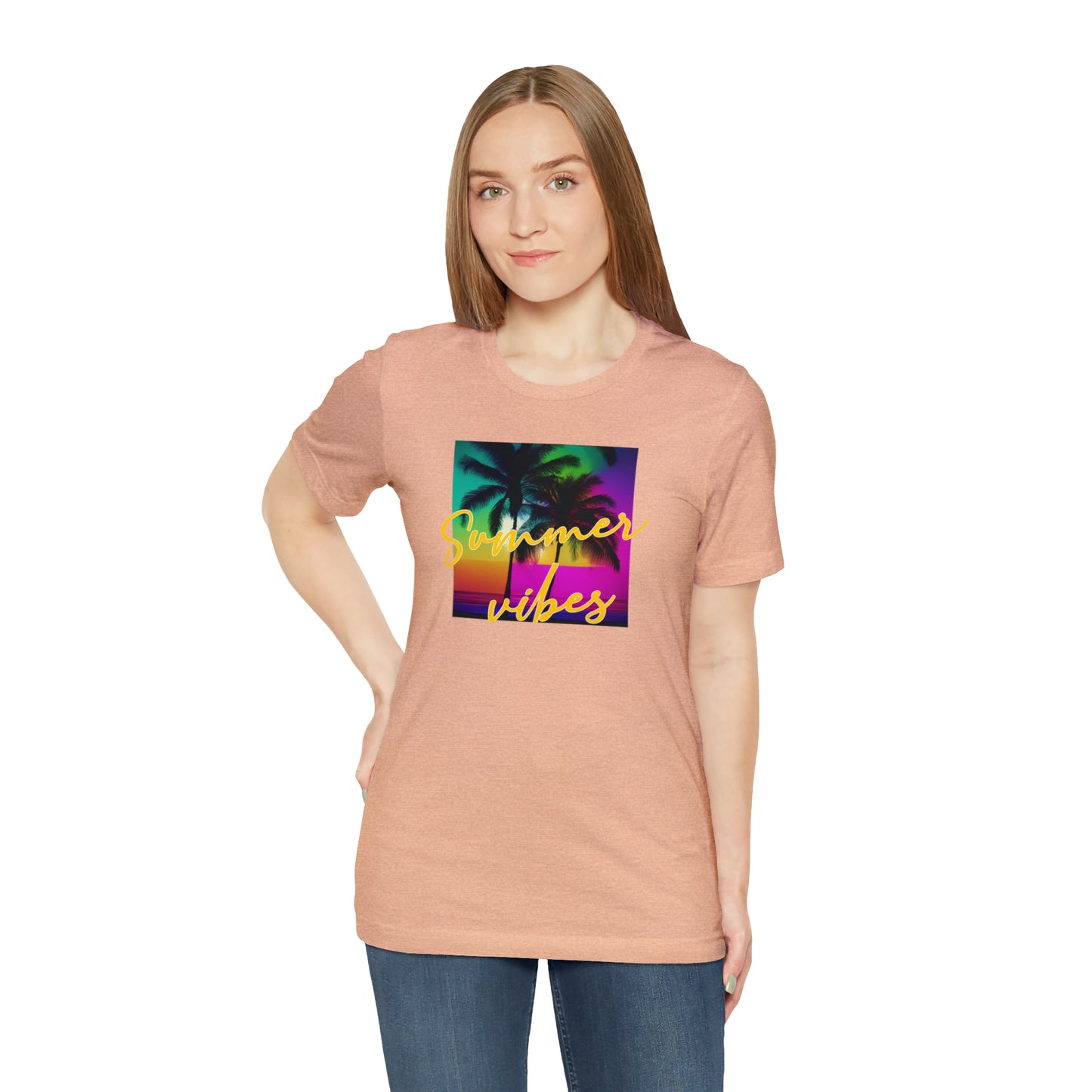 Summer Color Unisex Jersey Short Sleeve Tee