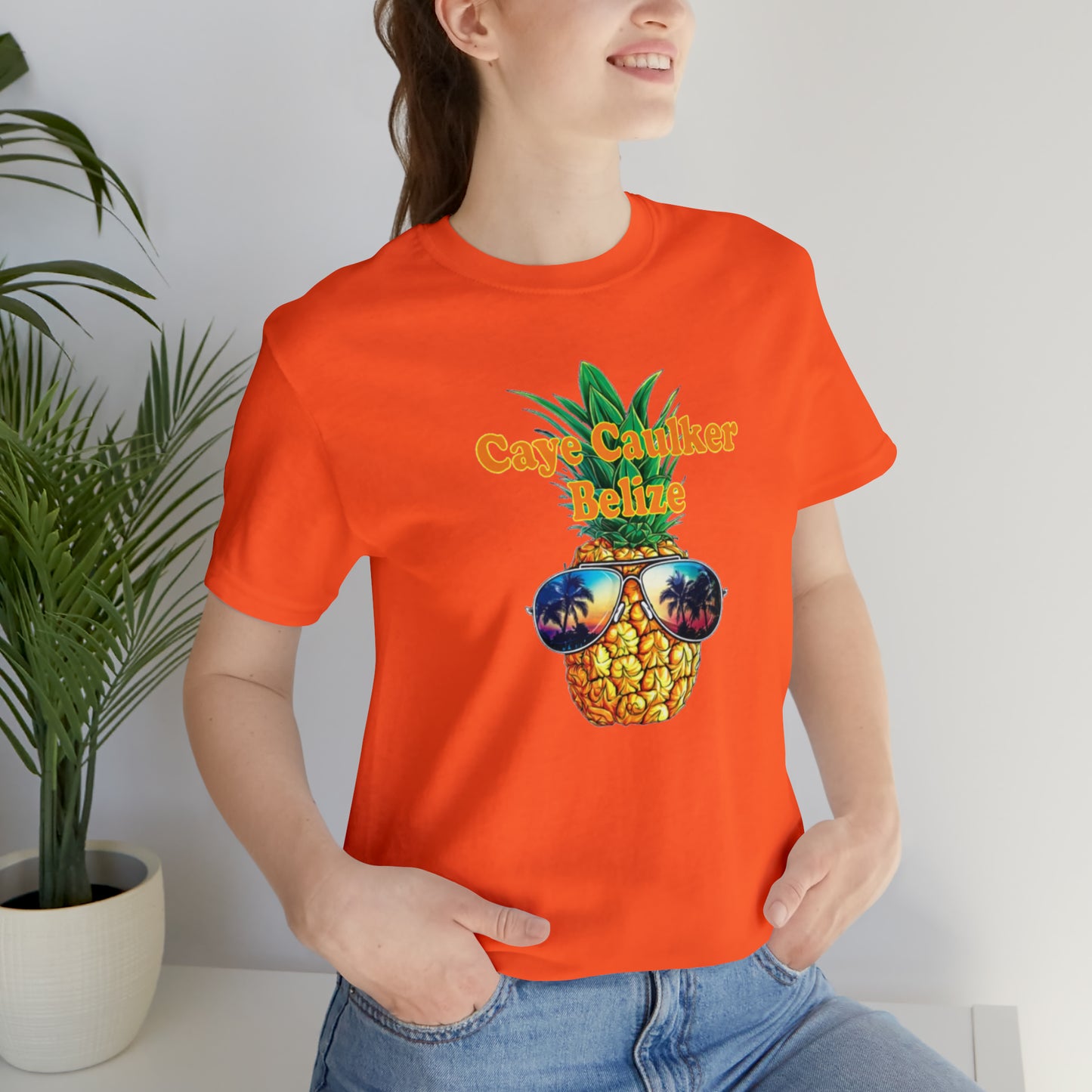 Unisex Pineapple Short Sleeve Tee
