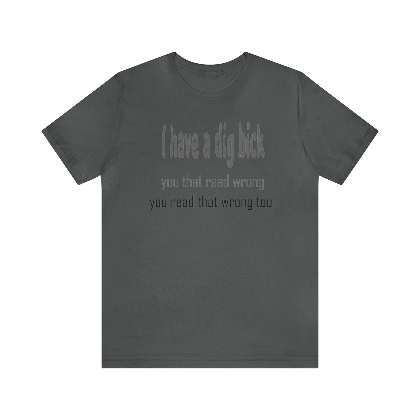Dig Bick Jersey Short Sleeve Tee
