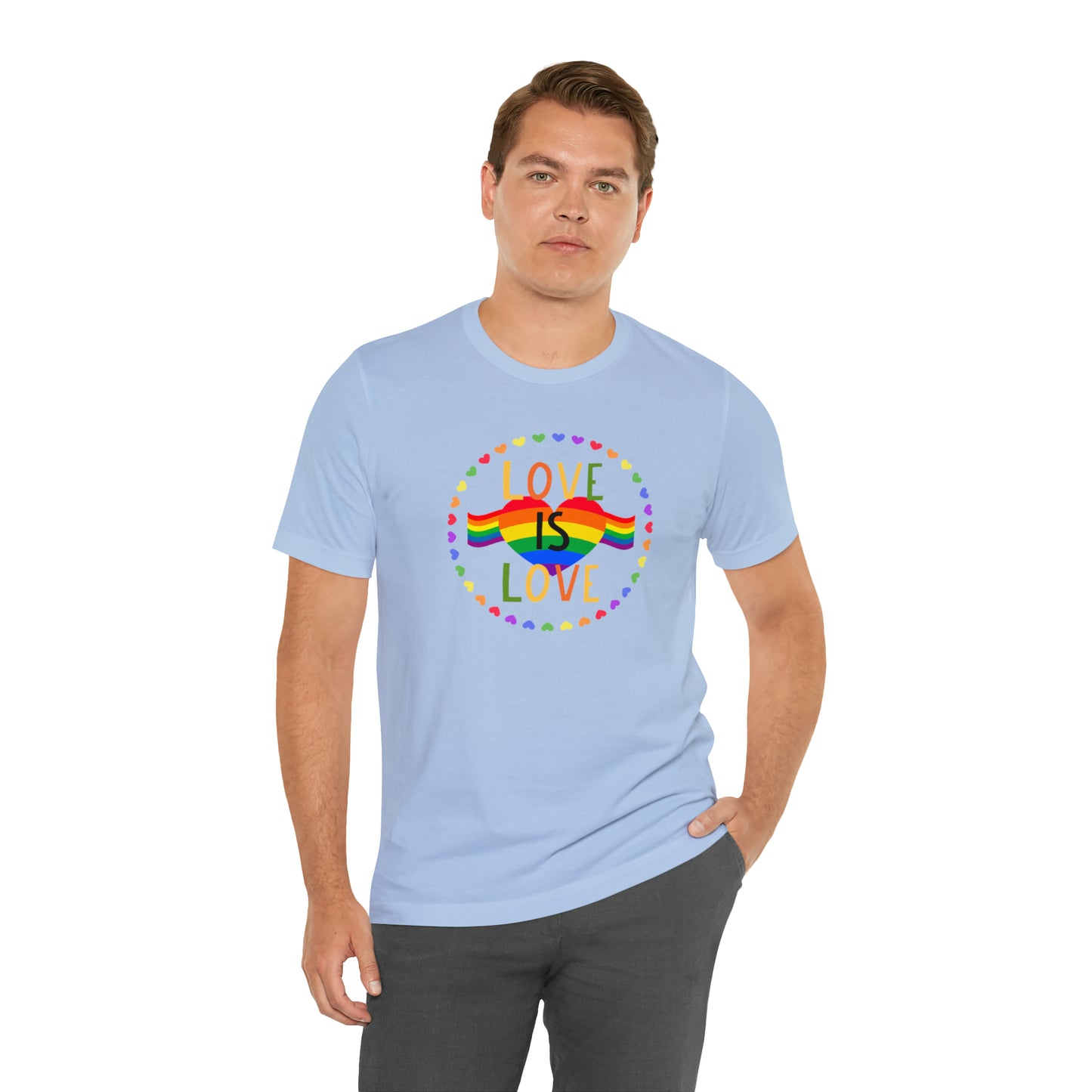 Love Unisex Jersey Short Sleeve Tee