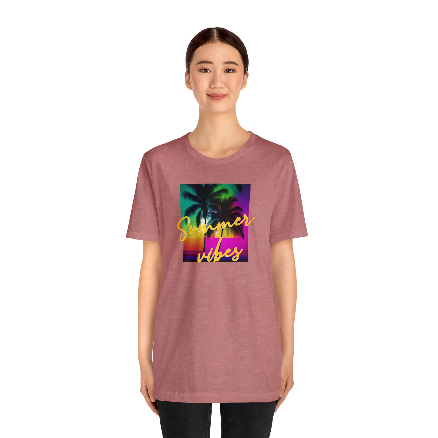 Summer Color Unisex Jersey Short Sleeve Tee