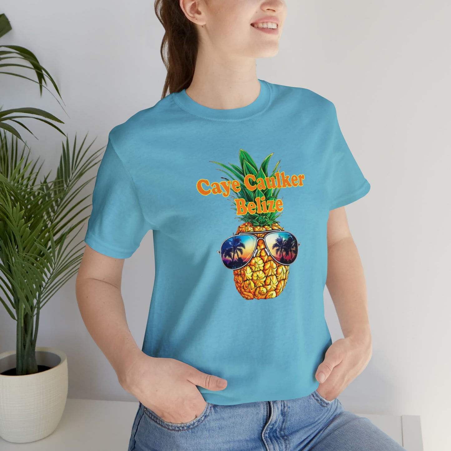 Unisex Pineapple Short Sleeve Tee