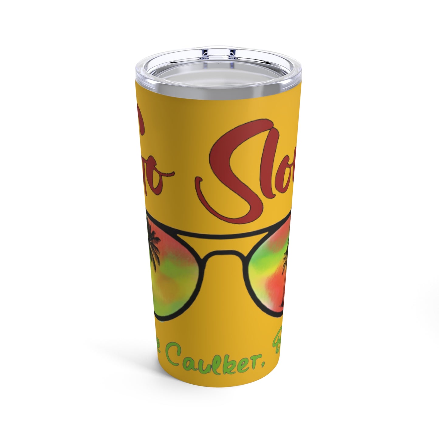 Rasta Glasses Tumbler 20oz