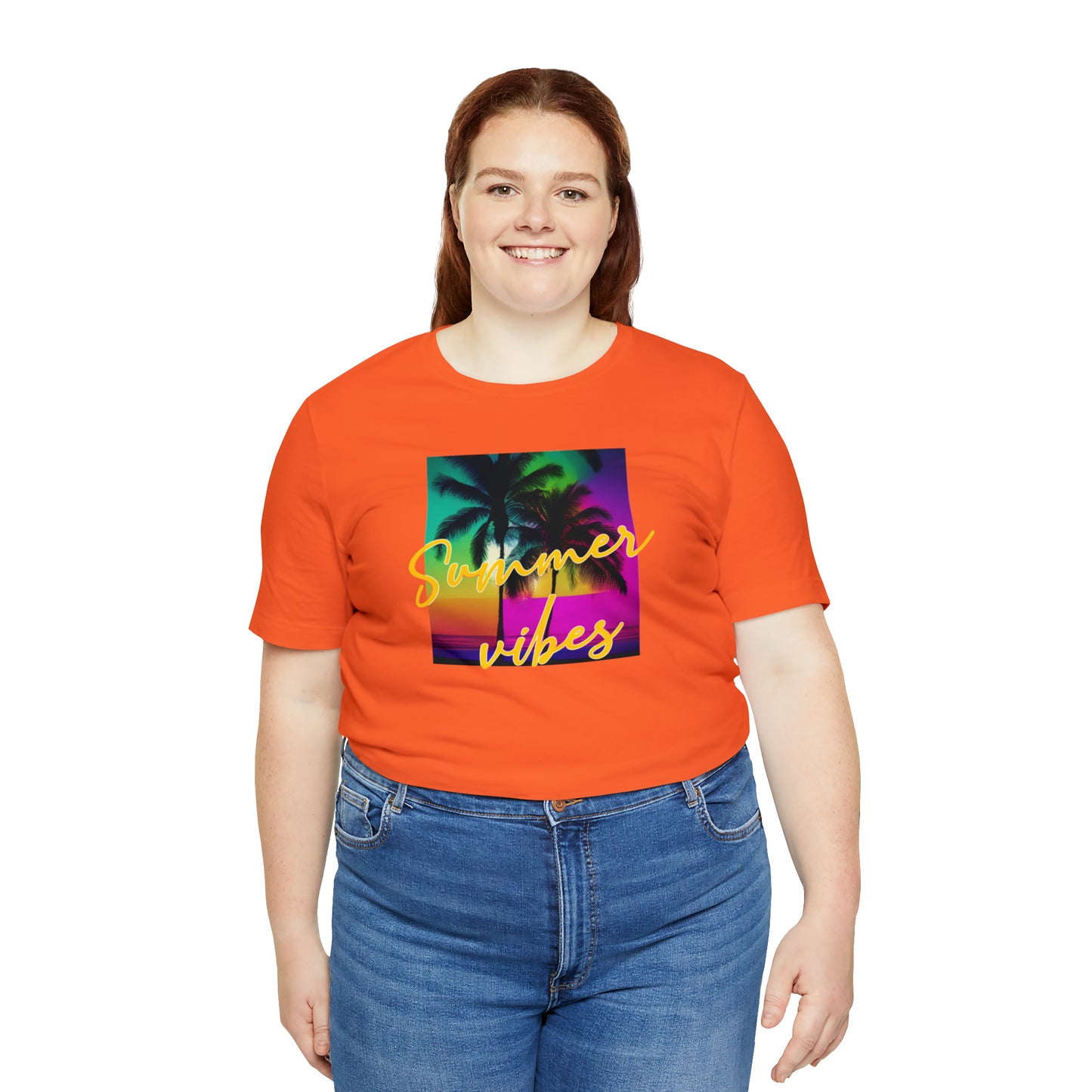 Summer Color Unisex Jersey Short Sleeve Tee