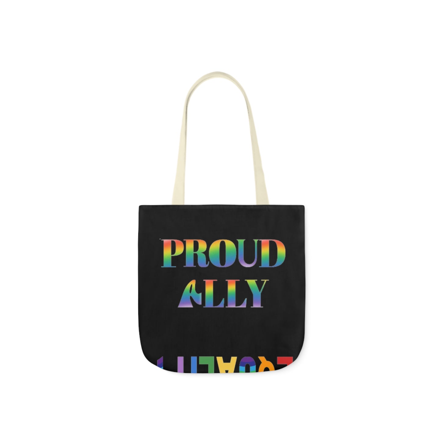 Proud Ally Canvas Tote Bag, 5-Color Straps