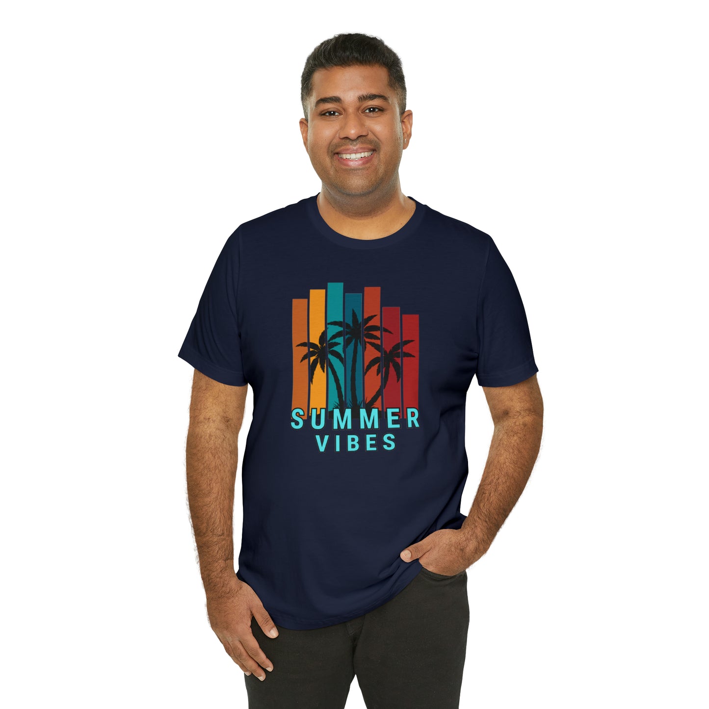 Summer time Jersey Short Sleeve Tee