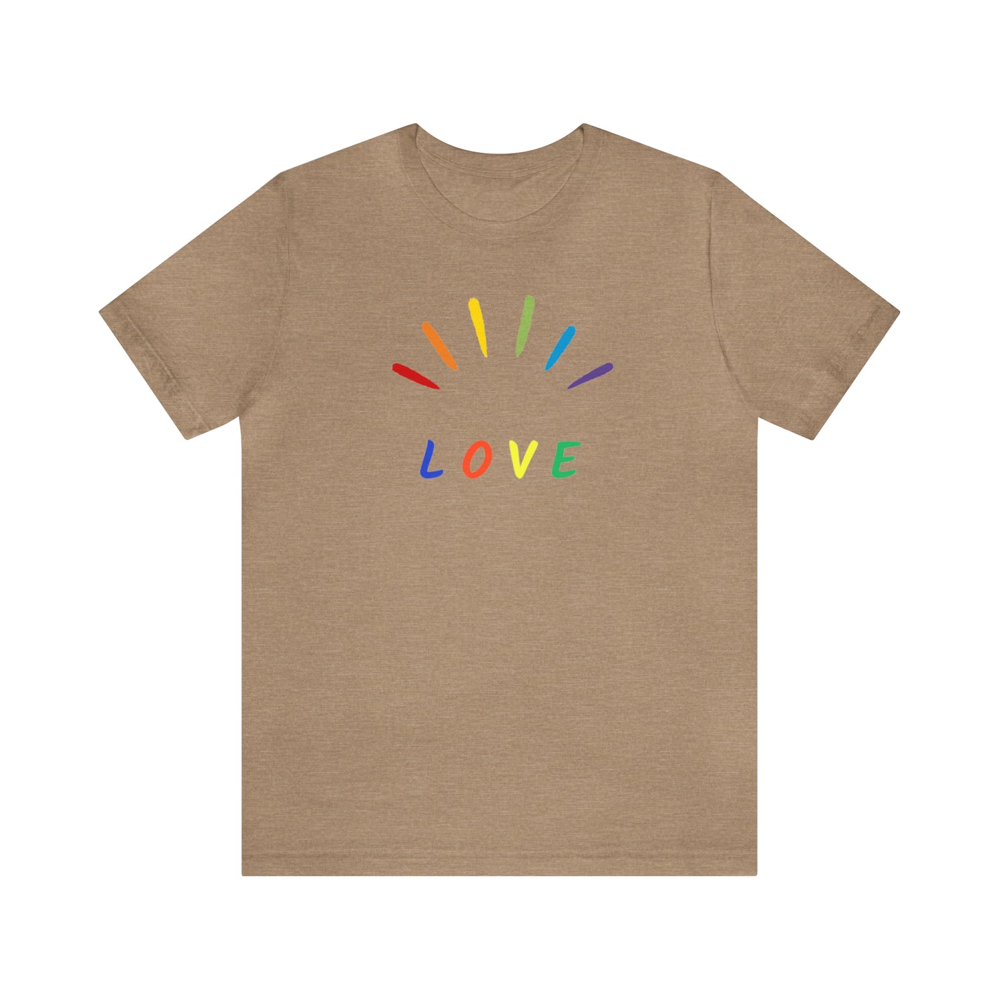 Love Unisex Jersey Short Sleeve Tee