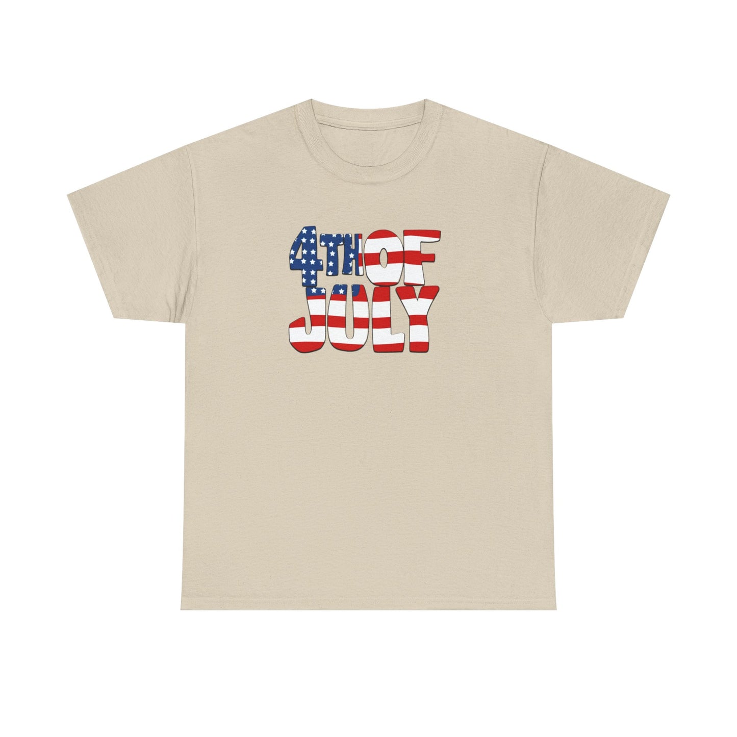 Happy 4th Unisex Heavy Cotton Tee