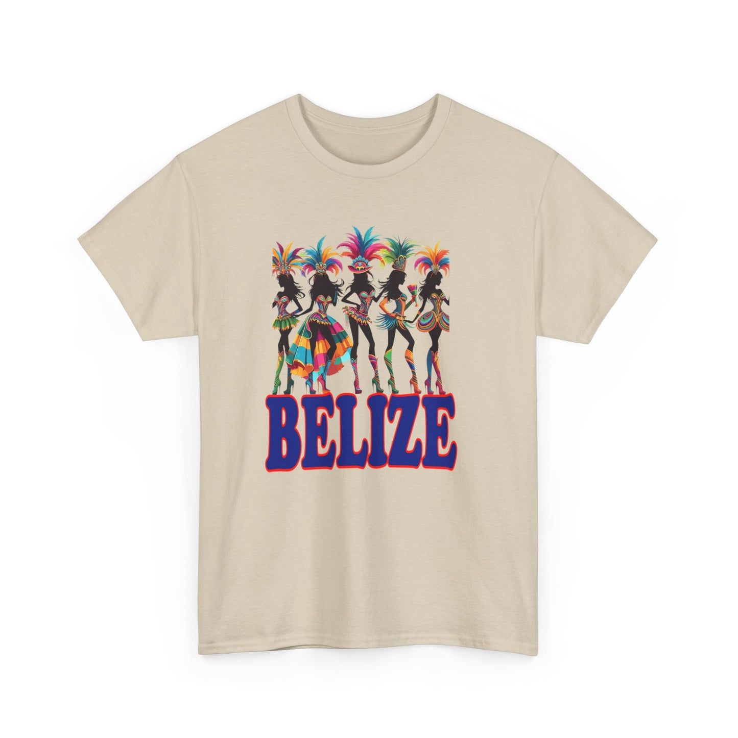 Belize Carnival Vibes Unisex Heavy Cotton Tee