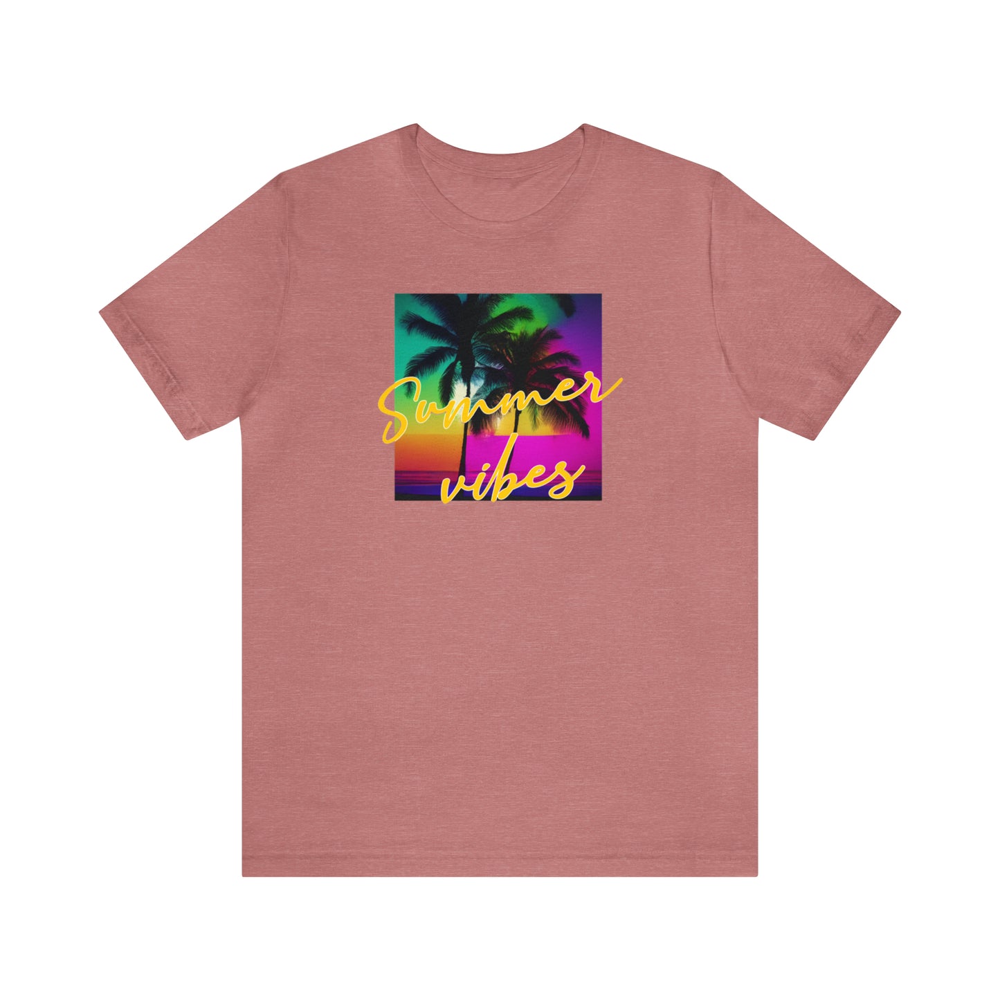 Summer Color Unisex Jersey Short Sleeve Tee