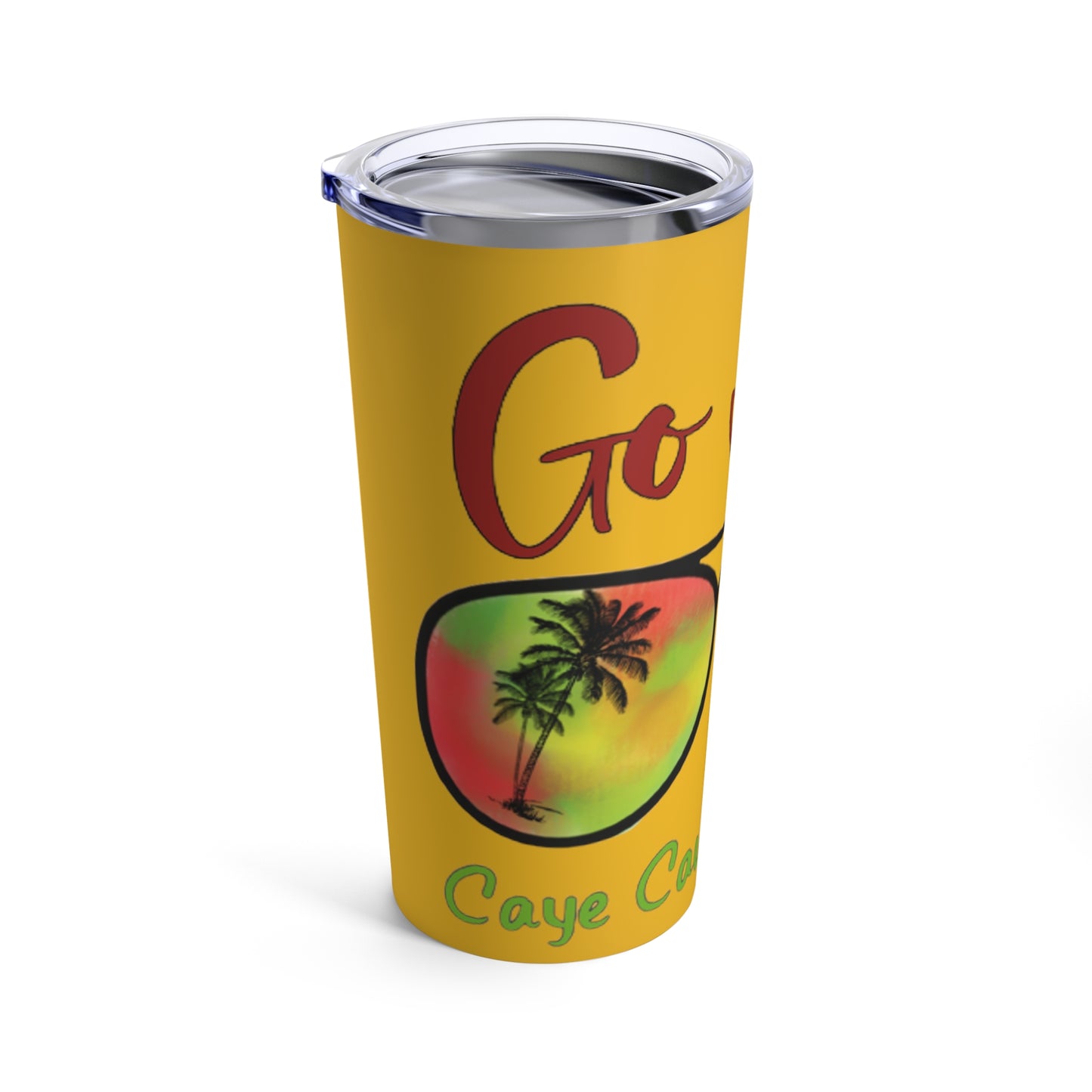 Rasta Glasses Tumbler 20oz