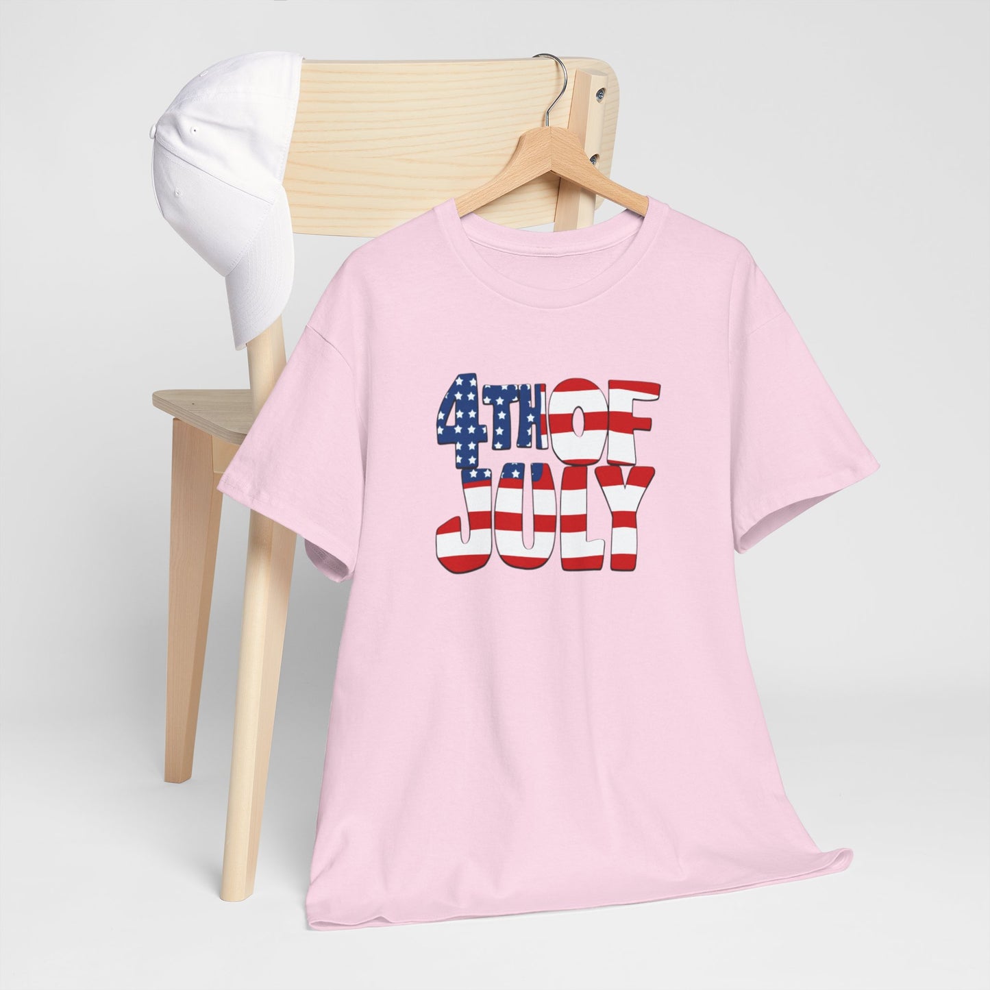 Happy 4th Unisex Heavy Cotton Tee