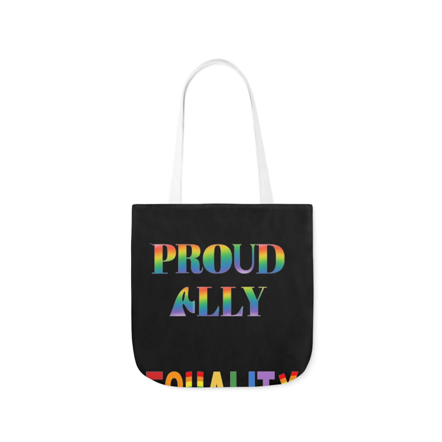 Proud Ally Canvas Tote Bag, 5-Color Straps