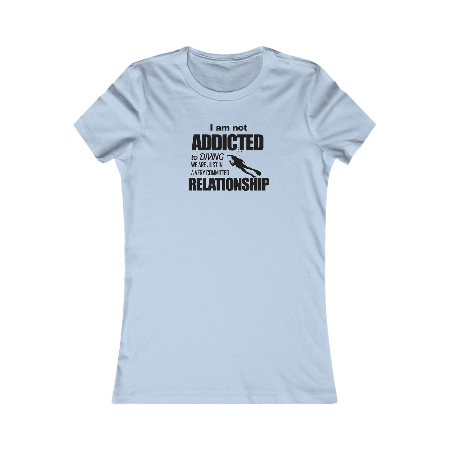 Diving addict Women's Favorite Tee