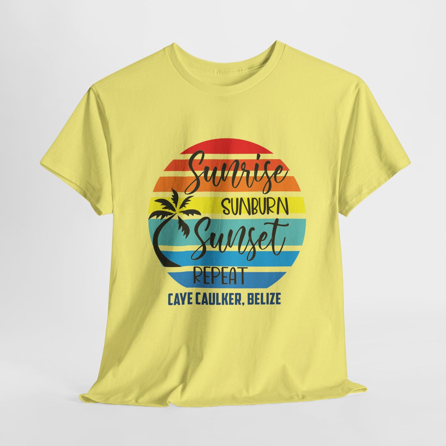 Sunrise Sunset Tropical Tee CC Belize