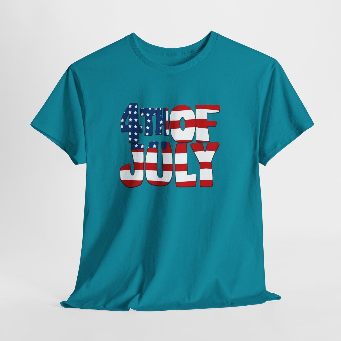 Happy 4th Unisex Heavy Cotton Tee