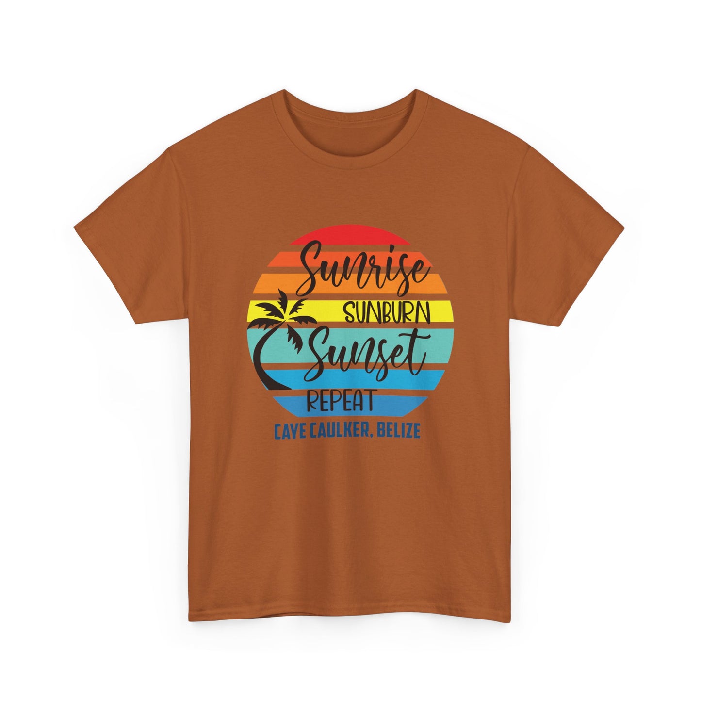 Sunrise Sunset Tropical Tee CC Belize