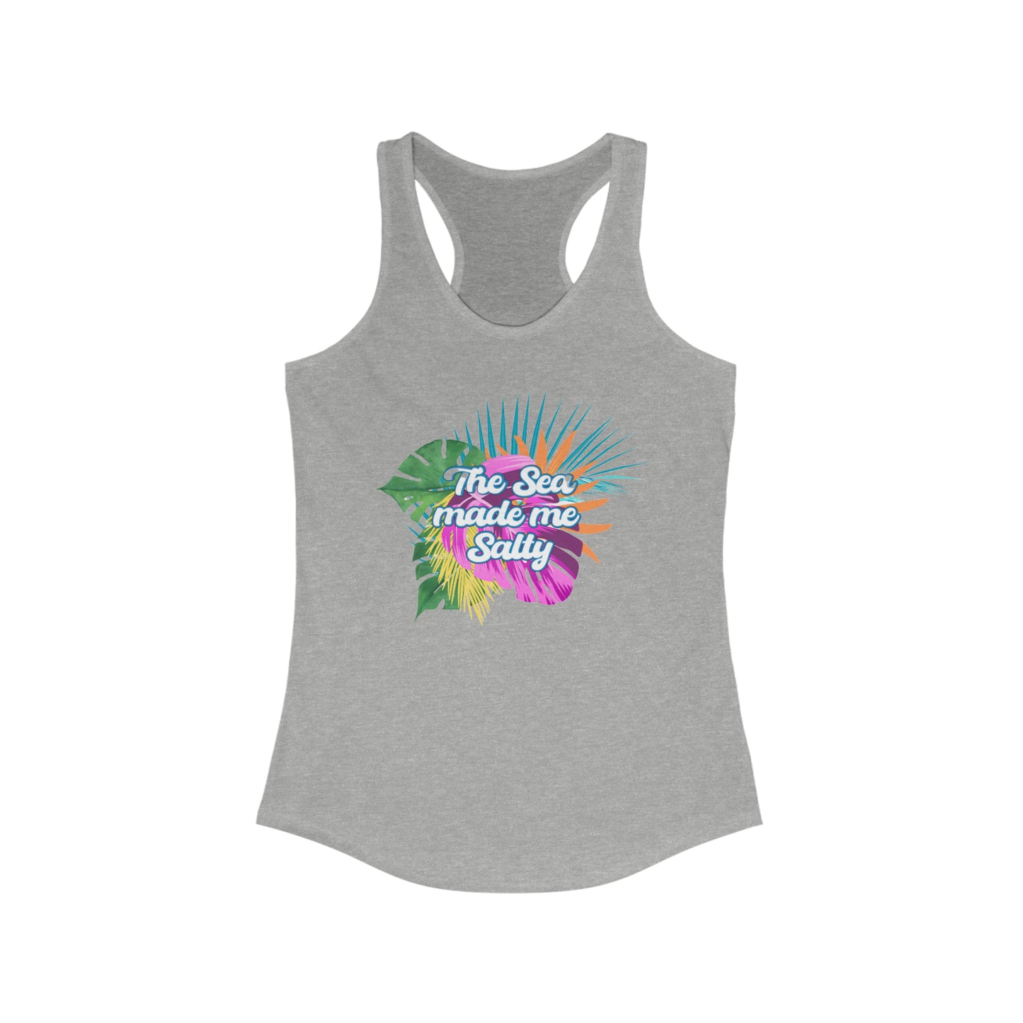 Salty Beach Women's Racerback Tank
