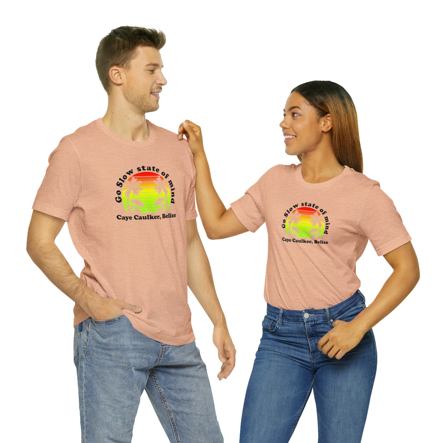 Unisex Go Slow State of mind Short Sleeve Tee