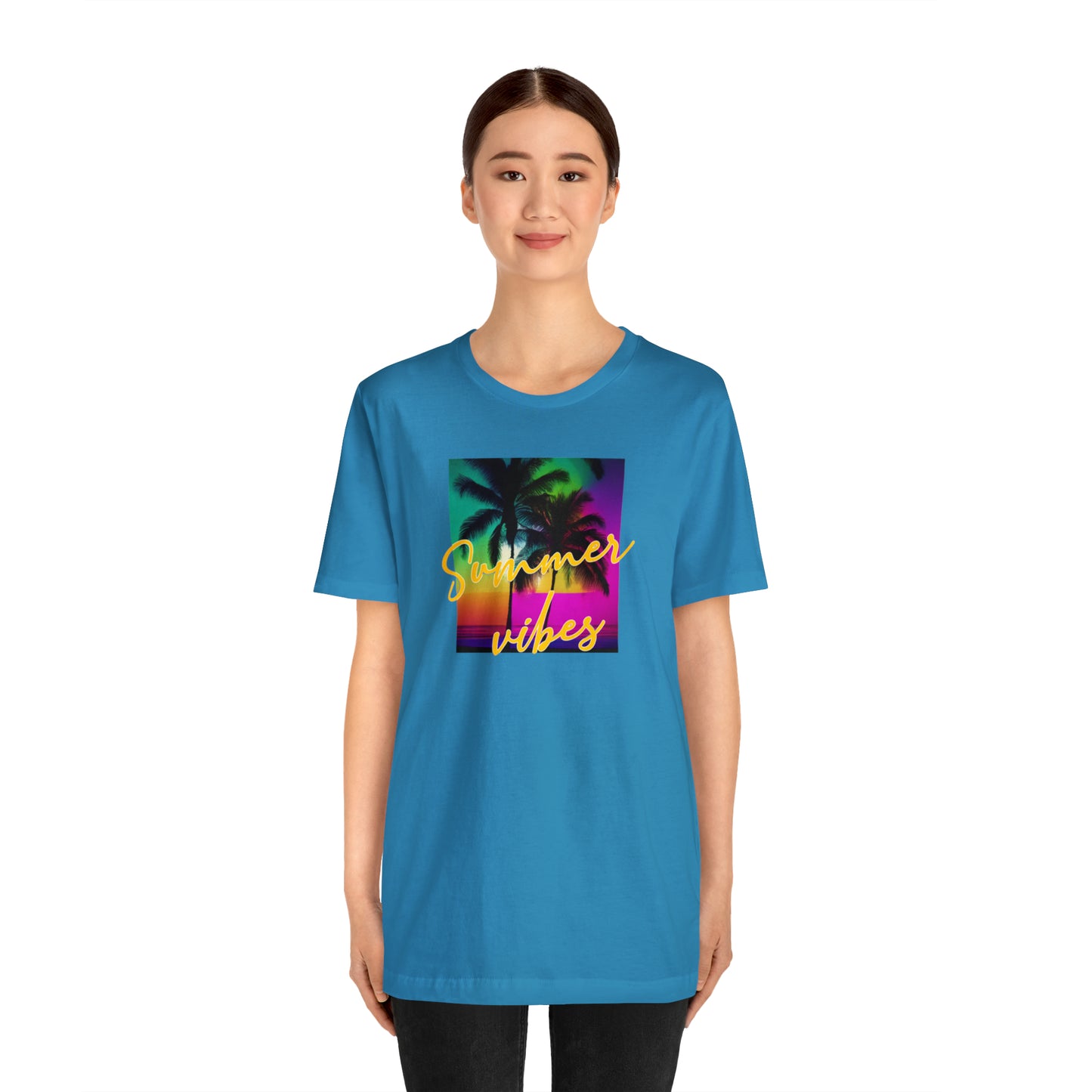 Summer Color Unisex Jersey Short Sleeve Tee