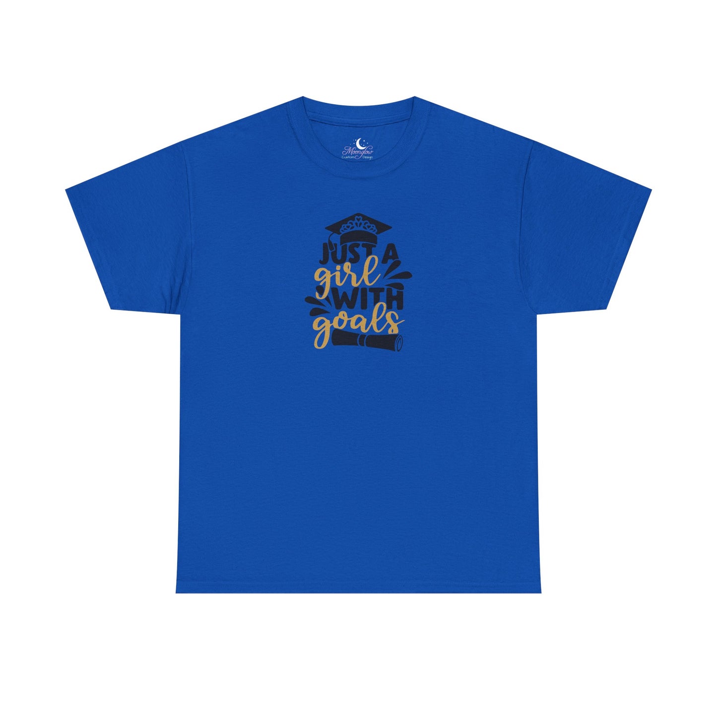Girl with goals Unisex Heavy Cotton Tee - Senior Class Shirt