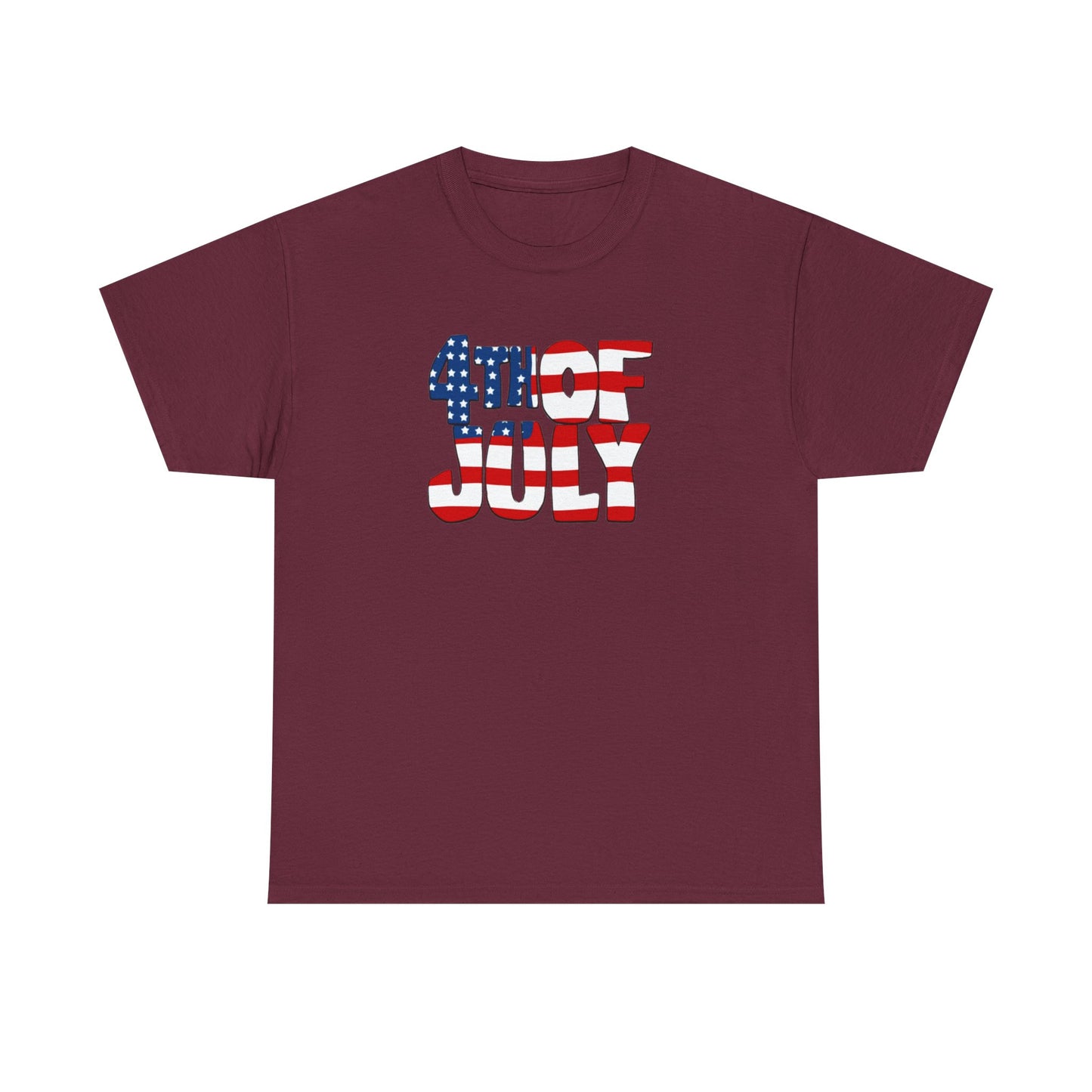 Happy 4th Unisex Heavy Cotton Tee