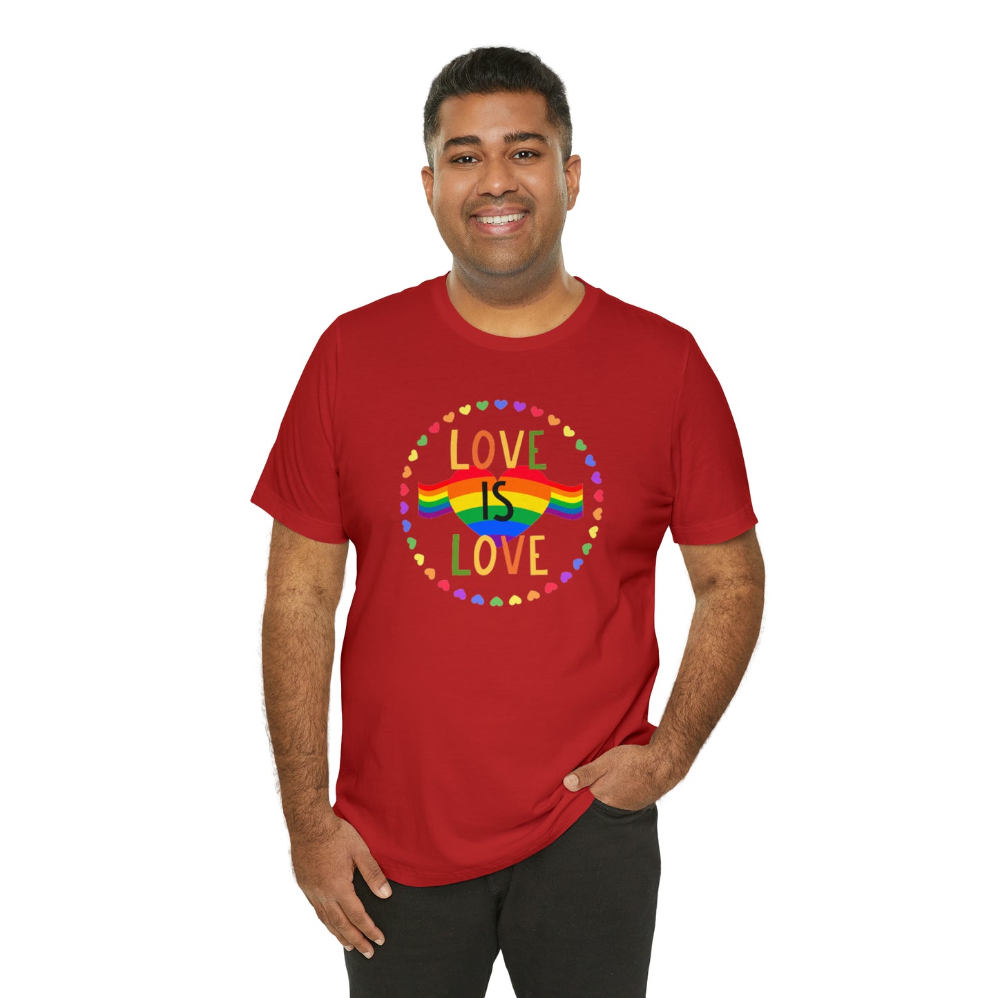 Love Unisex Jersey Short Sleeve Tee