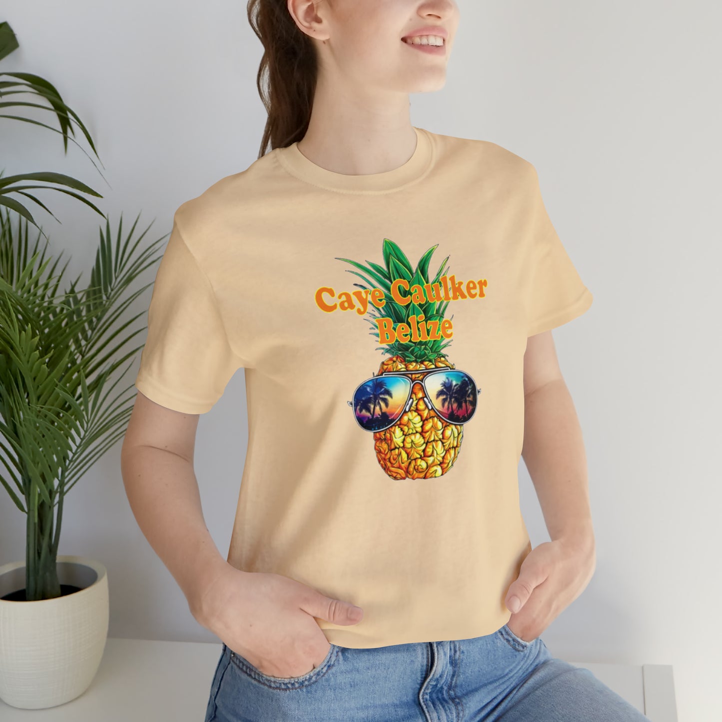 Unisex Pineapple Short Sleeve Tee