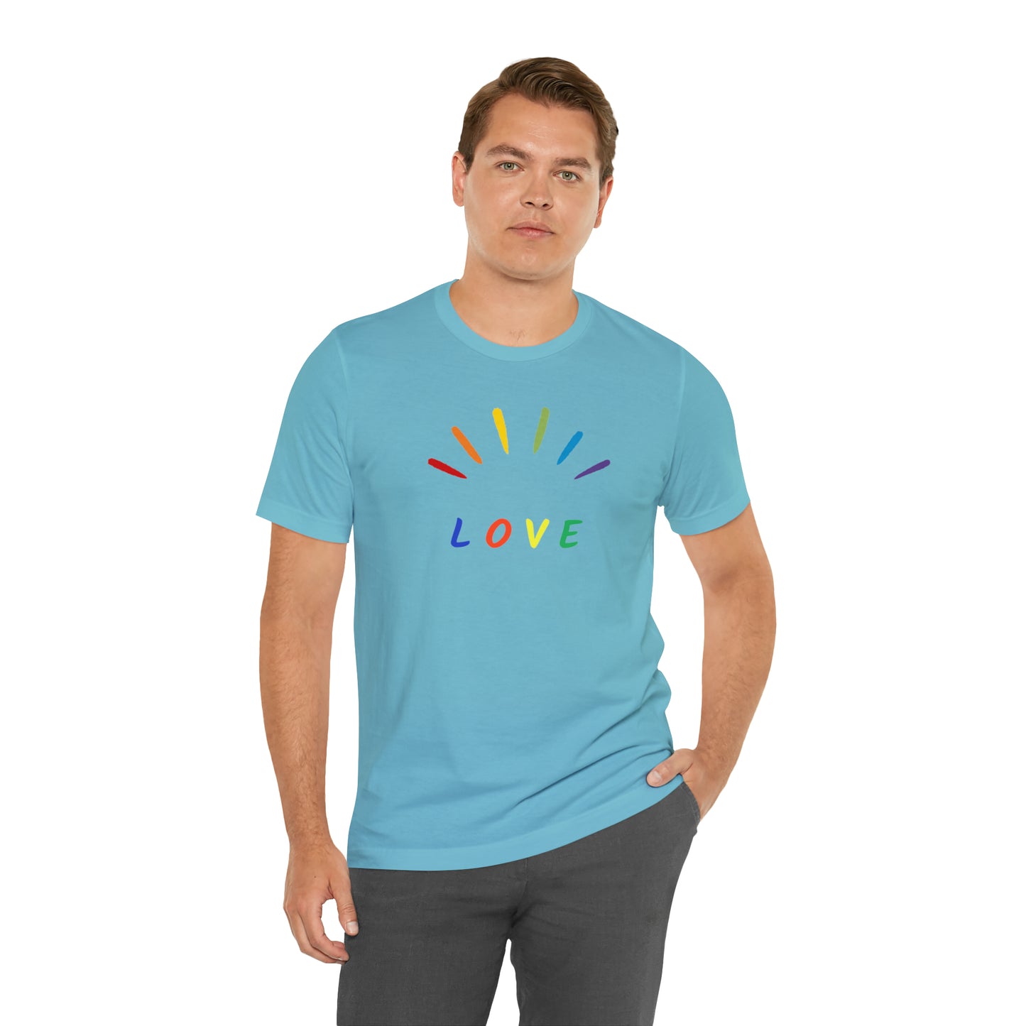 Love Unisex Jersey Short Sleeve Tee