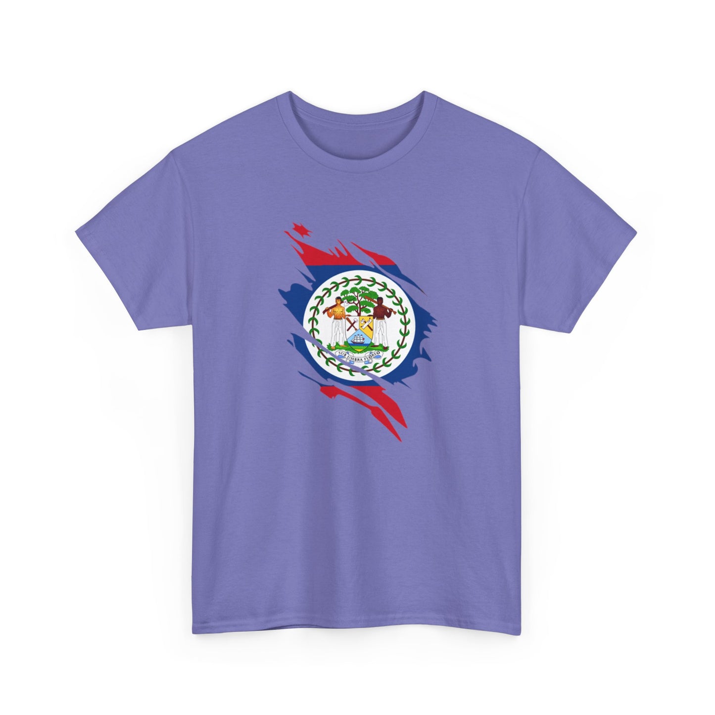 Belize Flag Unisex Heavy Cotton Tee