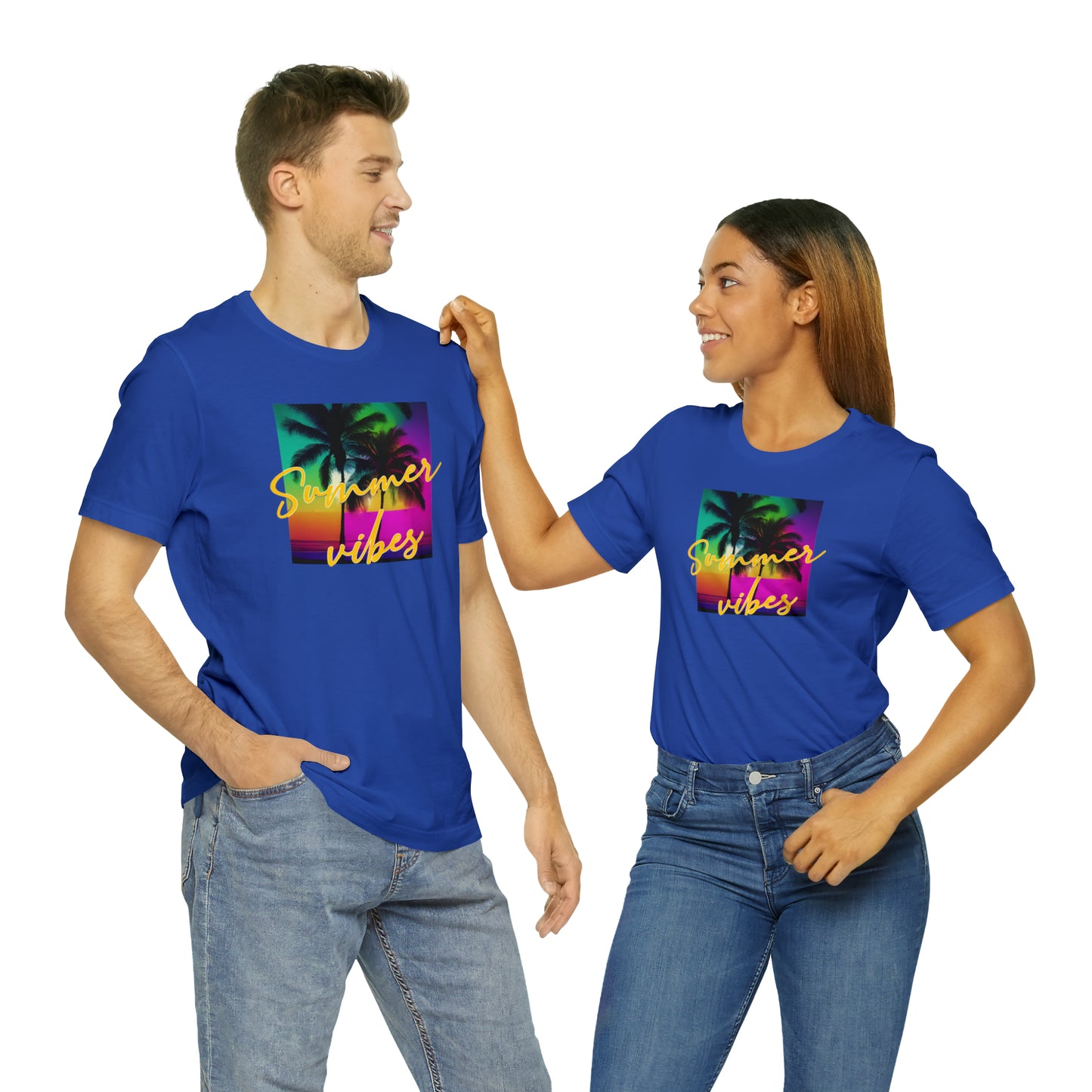 Summer Color Unisex Jersey Short Sleeve Tee