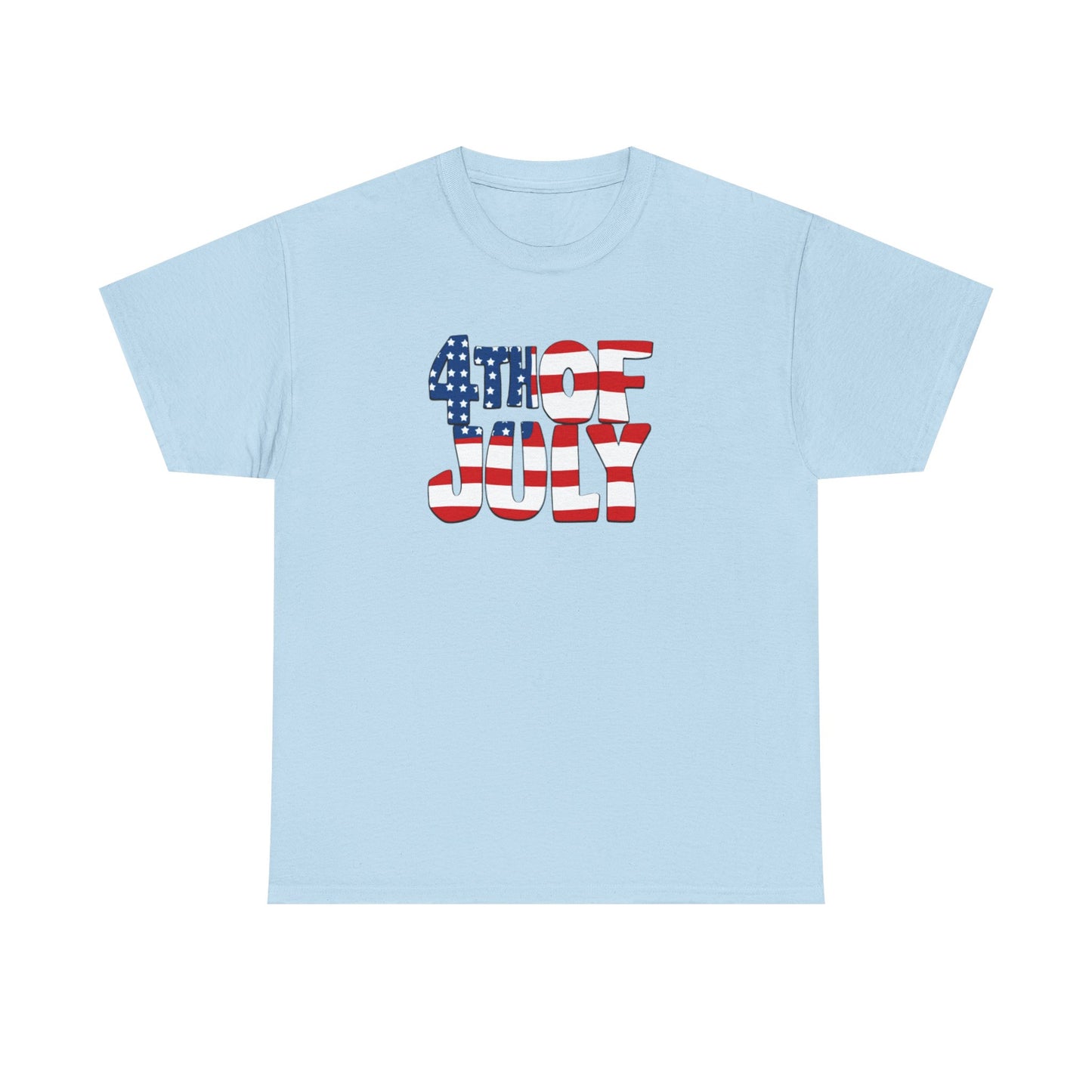 Happy 4th Unisex Heavy Cotton Tee