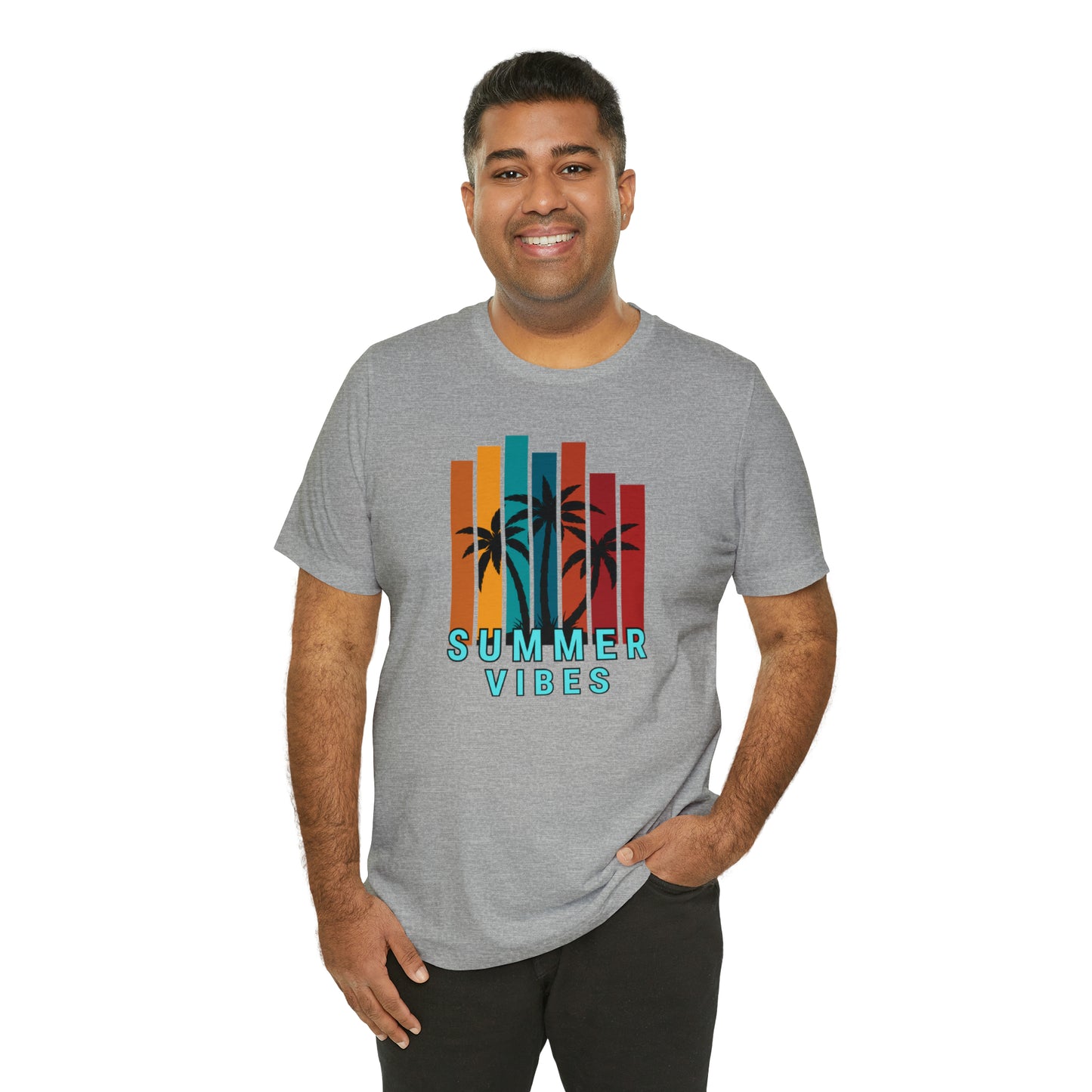 Summer time Jersey Short Sleeve Tee