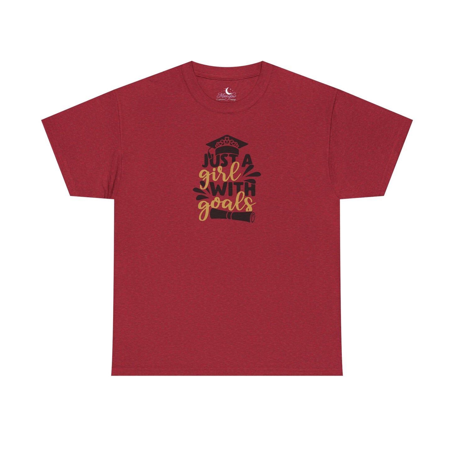 Girl with goals Unisex Heavy Cotton Tee - Senior Class Shirt
