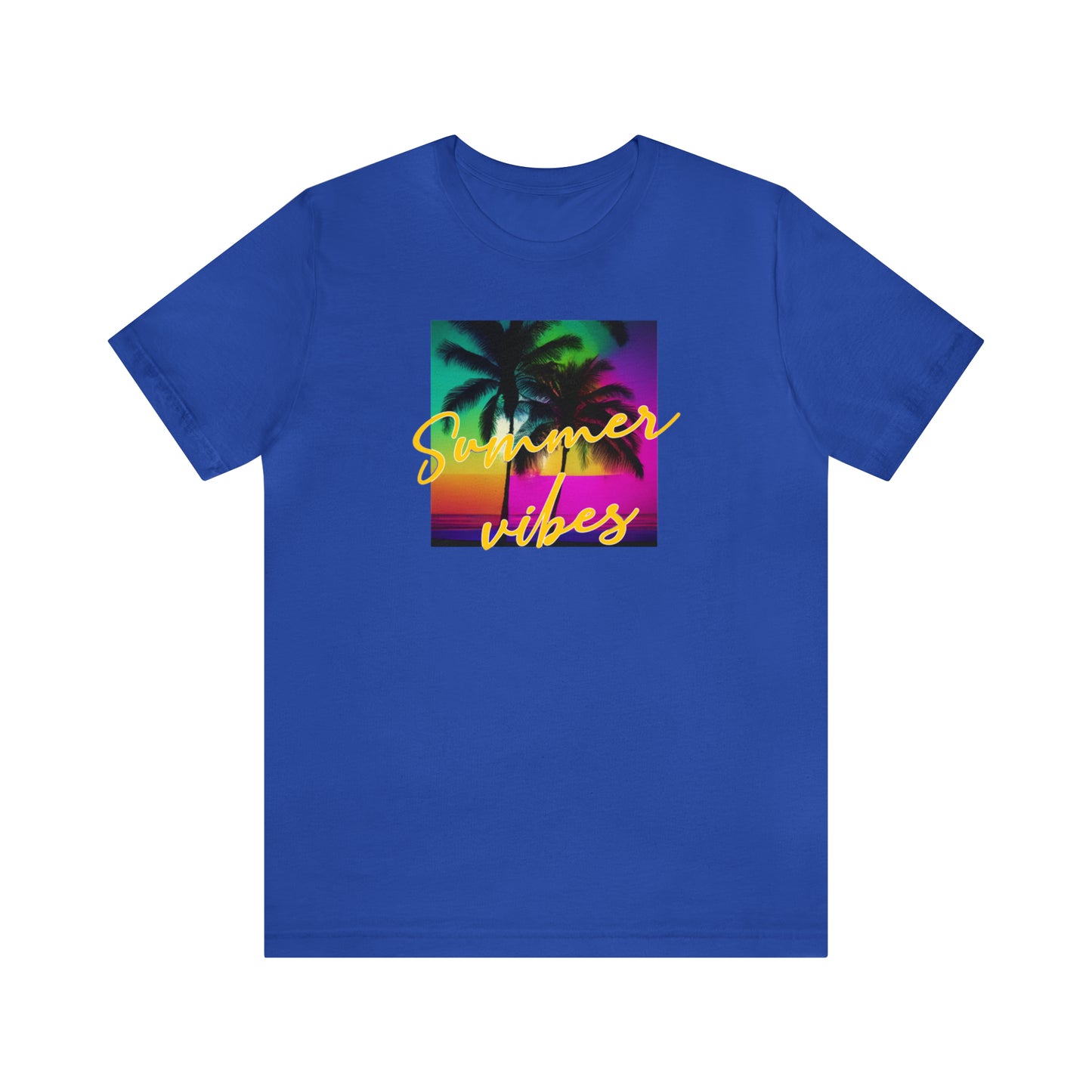Summer Color Unisex Jersey Short Sleeve Tee