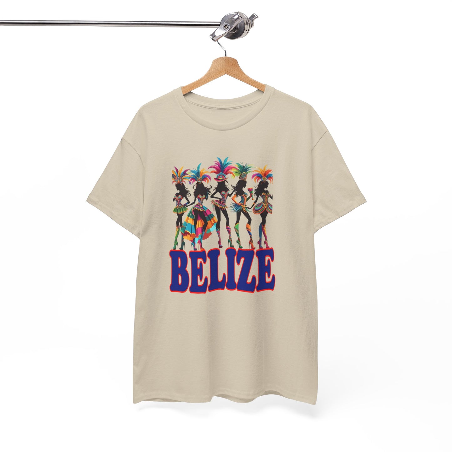 Belize Carnival Vibes Unisex Heavy Cotton Tee