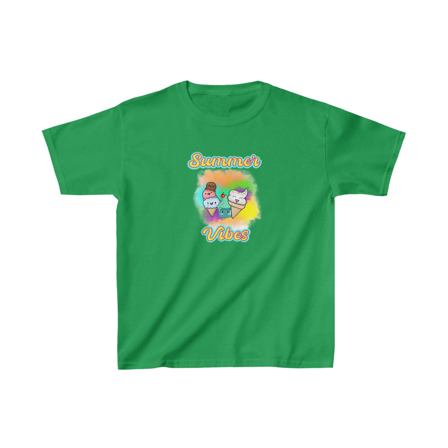 Kids Summer Vibes Heavy Cotton™ Tee