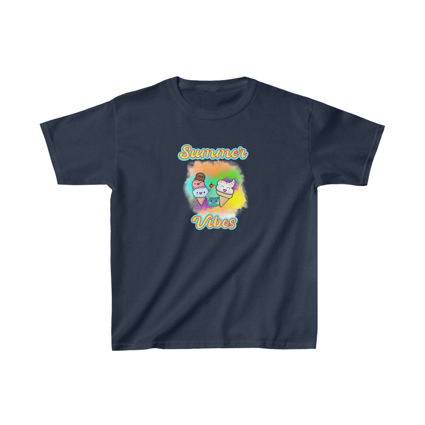 Kids Summer Vibes Heavy Cotton™ Tee