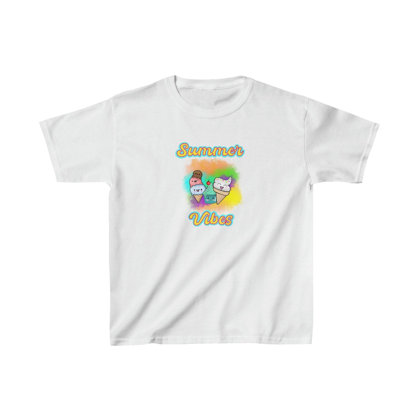 Kids Summer Vibes Heavy Cotton™ Tee