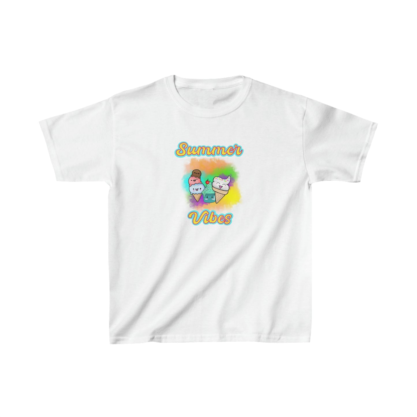 Kids Summer Vibes Heavy Cotton™ Tee