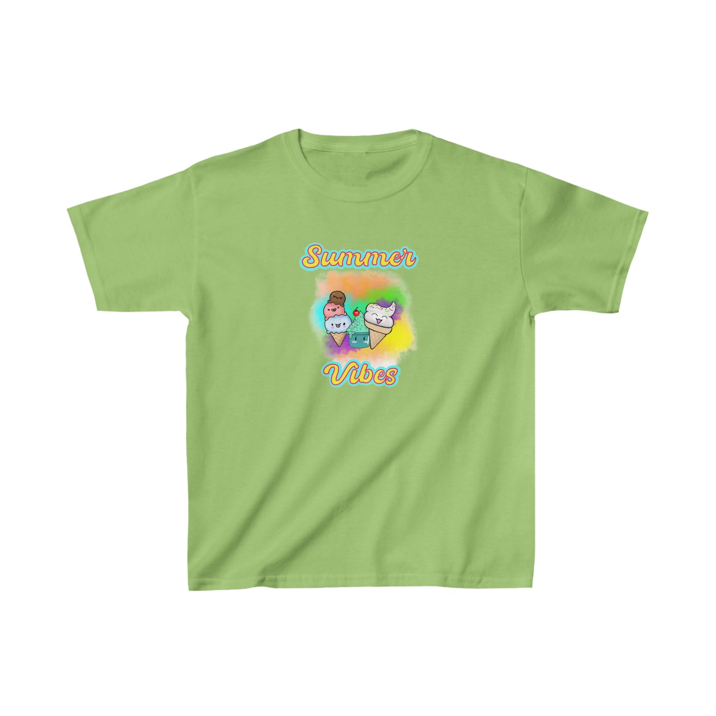 Kids Summer Vibes Heavy Cotton™ Tee