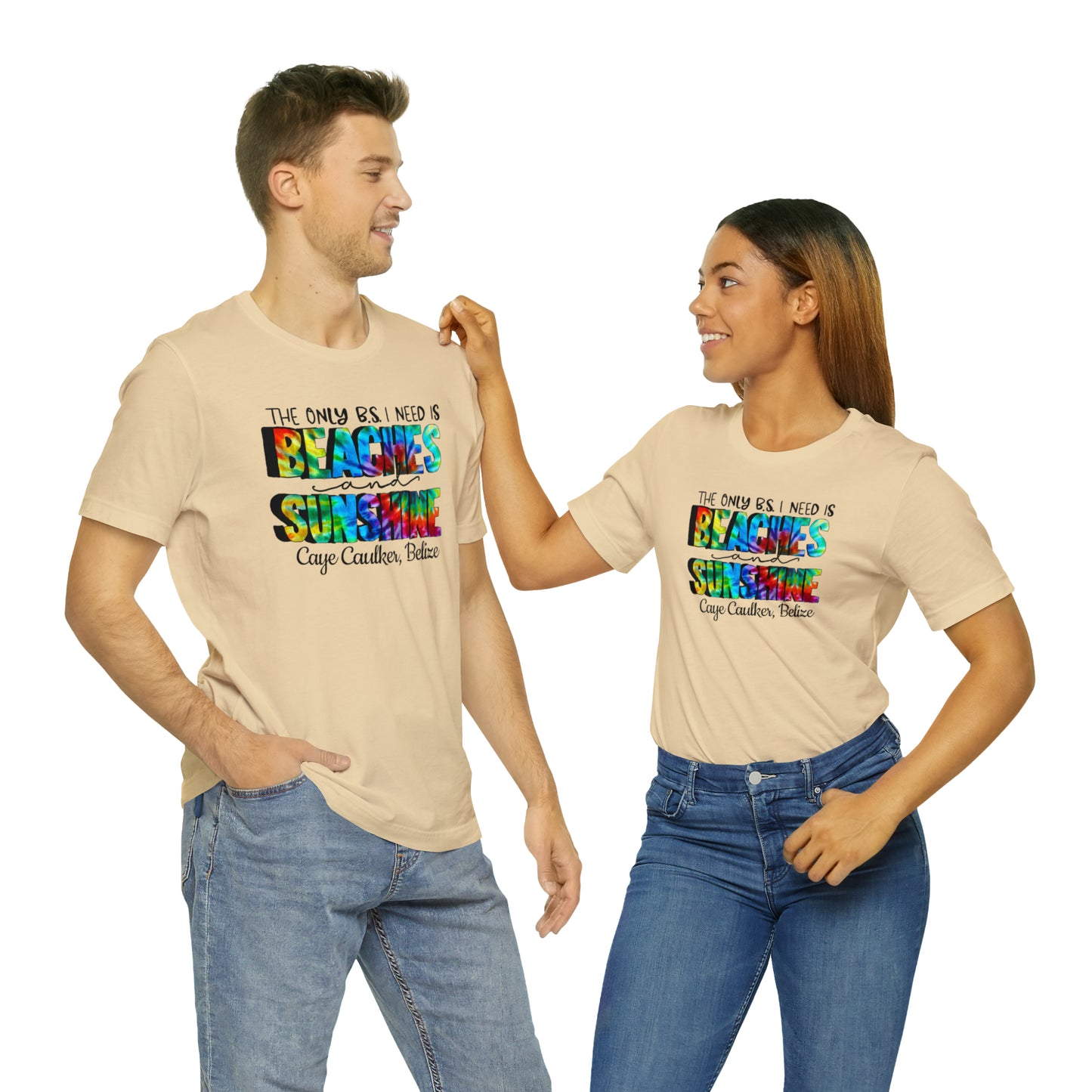 Unisex Beaches and Sunshine Short Sleeve Tee