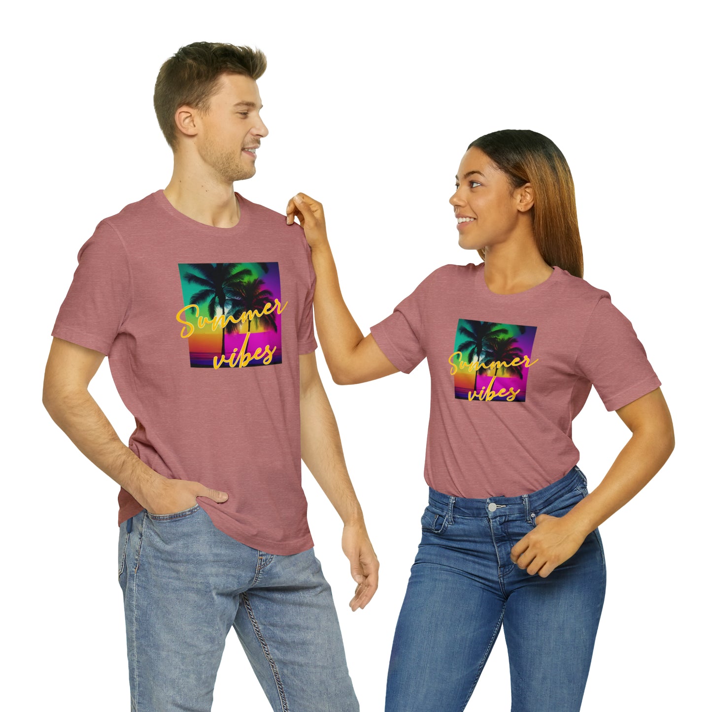 Summer Color Unisex Jersey Short Sleeve Tee