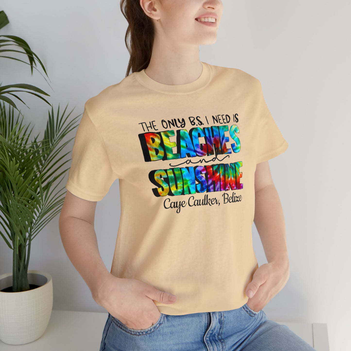 Unisex Beaches and Sunshine Short Sleeve Tee
