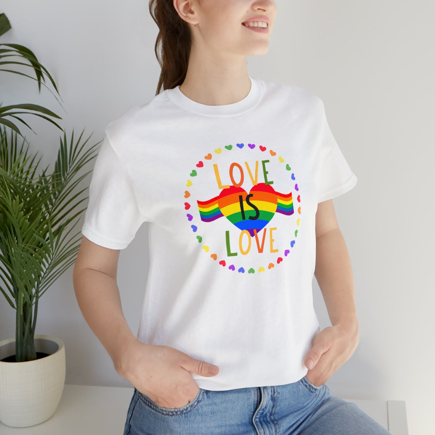 Love Unisex Jersey Short Sleeve Tee