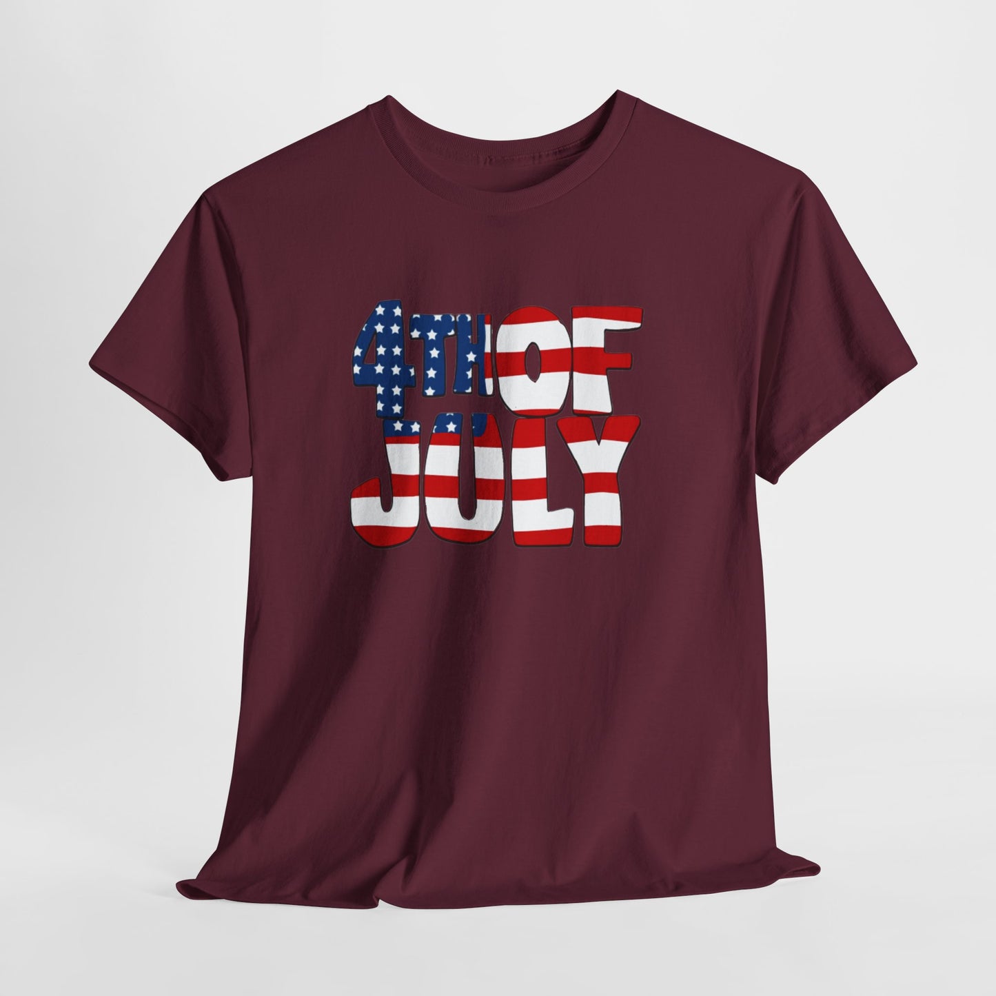 Happy 4th Unisex Heavy Cotton Tee