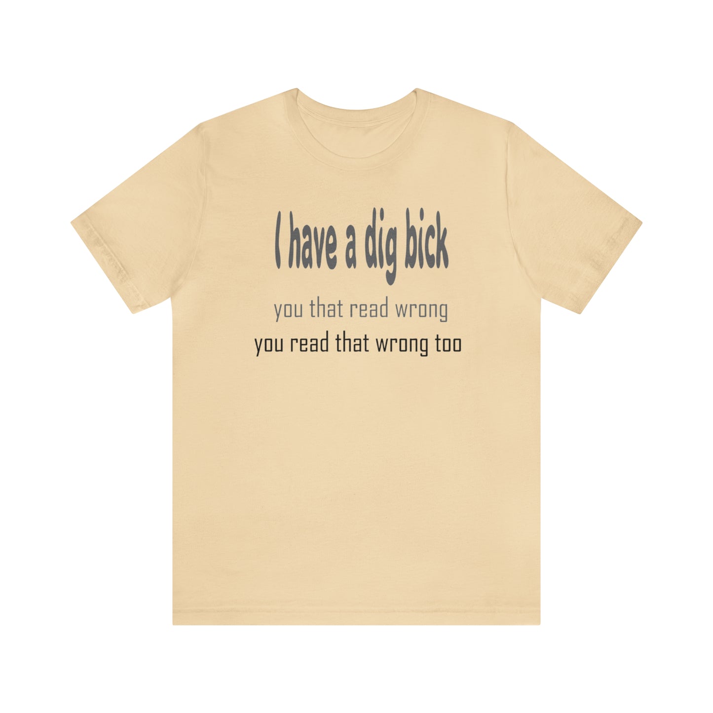 Dig Bick Jersey Short Sleeve Tee