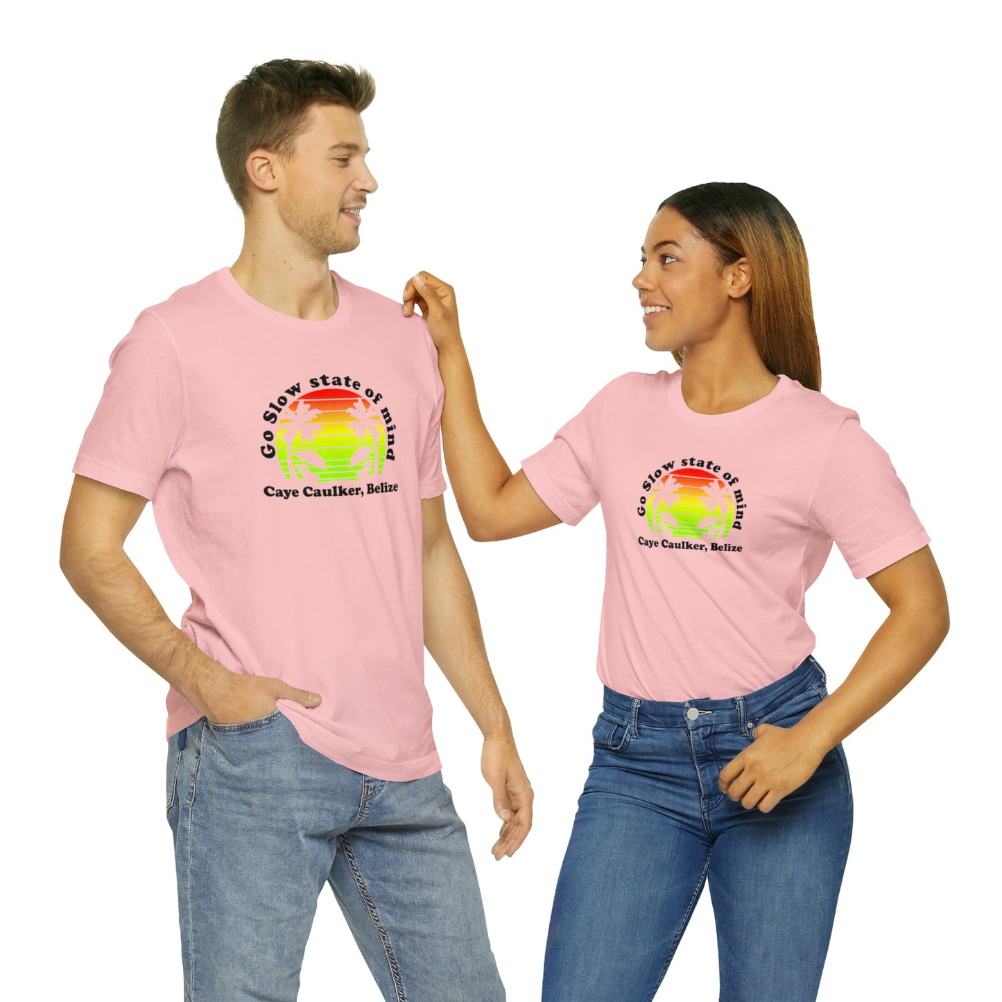Unisex Go Slow State of mind Short Sleeve Tee