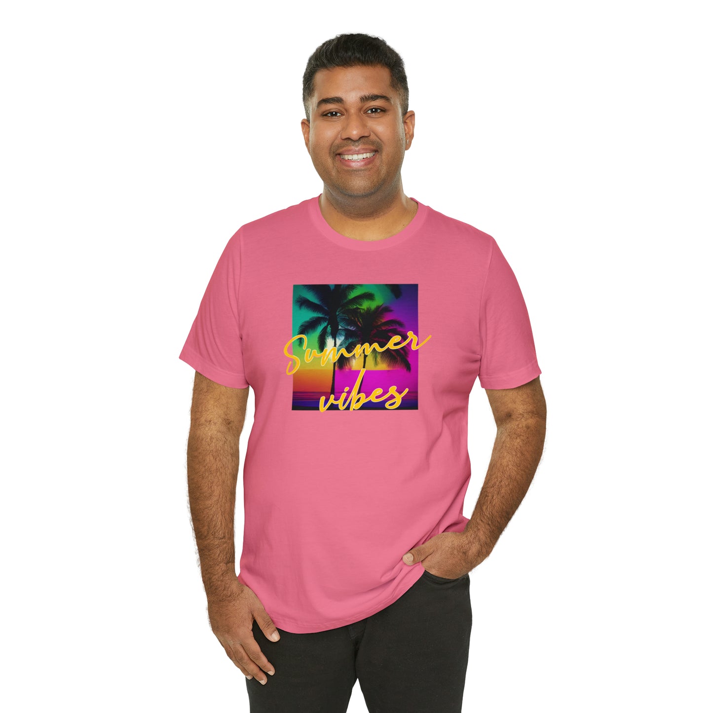 Summer Color Unisex Jersey Short Sleeve Tee