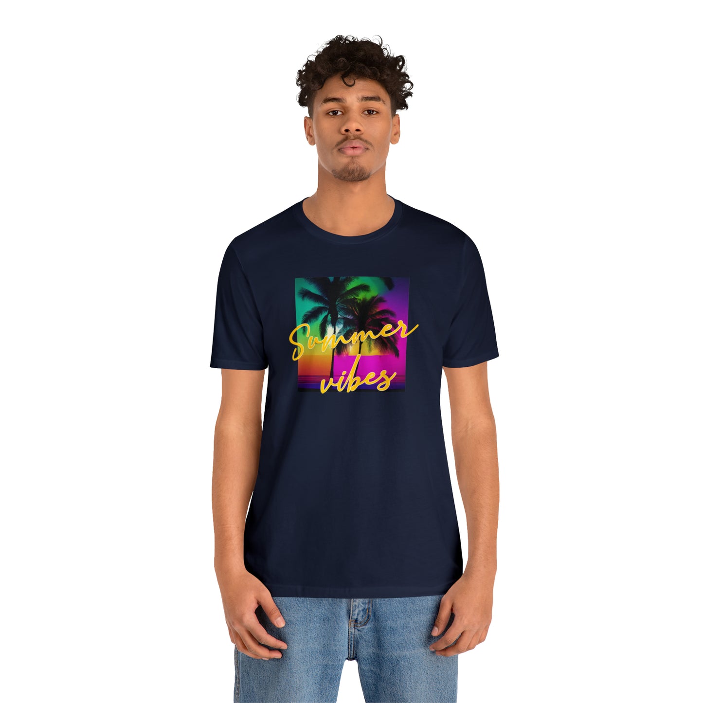 Summer Color Unisex Jersey Short Sleeve Tee